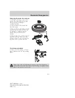 Preview for 209 page of Mercury 2007 Montego Owner'S Manual