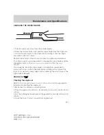 Preview for 239 page of Mercury 2007 Montego Owner'S Manual