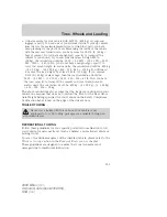 Preview for 185 page of Mercury 2008 Milan Owner'S Manual