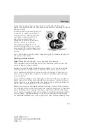 Preview for 209 page of Mercury 2008 Milan Owner'S Manual