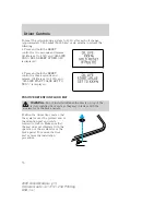 Предварительный просмотр 70 страницы Mercury 2009 Grand Marquis Owner'S Manual