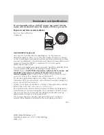 Предварительный просмотр 229 страницы Mercury 2009 Grand Marquis Owner'S Manual