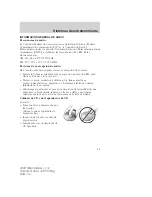 Предварительный просмотр 45 страницы Mercury 2009 Mountaineer Owner'S Manual