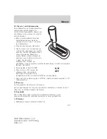 Предварительный просмотр 307 страницы Mercury 2009 Mountaineer Owner'S Manual