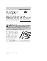 Предварительный просмотр 469 страницы Mercury 2009 Mountaineer Owner'S Manual