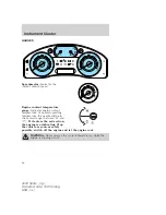 Предварительный просмотр 16 страницы Mercury 2009 Sable Owner'S Manual