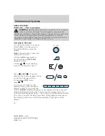 Предварительный просмотр 18 страницы Mercury 2009 Sable Owner'S Manual