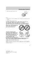 Предварительный просмотр 41 страницы Mercury 2009 Sable Owner'S Manual