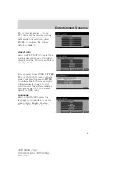 Предварительный просмотр 63 страницы Mercury 2009 Sable Owner'S Manual