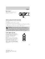 Предварительный просмотр 85 страницы Mercury 2009 Sable Owner'S Manual