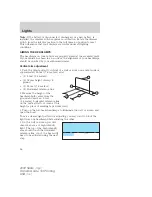 Предварительный просмотр 86 страницы Mercury 2009 Sable Owner'S Manual