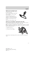 Предварительный просмотр 91 страницы Mercury 2009 Sable Owner'S Manual