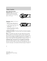 Предварительный просмотр 94 страницы Mercury 2009 Sable Owner'S Manual