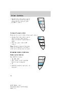 Предварительный просмотр 106 страницы Mercury 2009 Sable Owner'S Manual