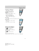 Предварительный просмотр 107 страницы Mercury 2009 Sable Owner'S Manual