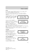 Предварительный просмотр 119 страницы Mercury 2009 Sable Owner'S Manual