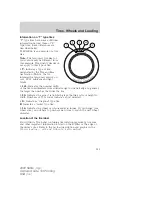 Предварительный просмотр 215 страницы Mercury 2009 Sable Owner'S Manual