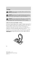 Предварительный просмотр 244 страницы Mercury 2009 Sable Owner'S Manual