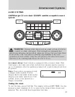 Предварительный просмотр 29 страницы Mercury 2010 Milan Owner'S Manual