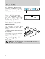 Предварительный просмотр 74 страницы Mercury 2010 Milan Owner'S Manual