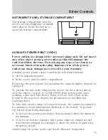 Предварительный просмотр 75 страницы Mercury 2010 Milan Owner'S Manual