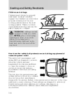 Предварительный просмотр 134 страницы Mercury 2010 Milan Owner'S Manual