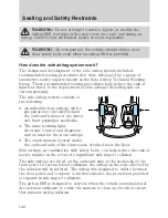 Предварительный просмотр 142 страницы Mercury 2010 Milan Owner'S Manual