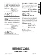 Preview for 1 page of Mercury 225 3 Litre Operation And Maintenance Manual