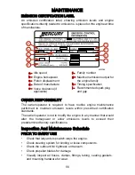 Preview for 64 page of Mercury 225 Sport XS OptiMax User Manual