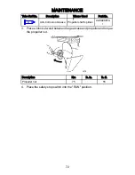 Preview for 80 page of Mercury 225 Sport XS OptiMax User Manual