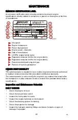 Preview for 58 page of Mercury 250 XS OptiMax Operation, Maintenance & Installation Manual