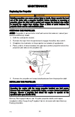 Preview for 71 page of Mercury 250 XS OptiMax Operation, Maintenance & Installation Manual