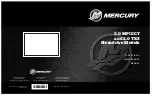 Mercury 3.0 MPI ECT Operation & Maintenance Manual preview