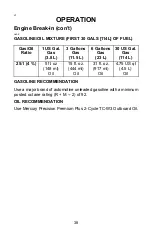 Preview for 40 page of Mercury 300 - PRO MAX 3.0L User Manual