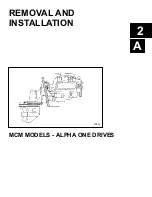 Предварительный просмотр 92 страницы Mercury 305 CID Service Manual