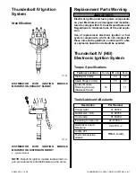 Предварительный просмотр 310 страницы Mercury 305 CID Service Manual