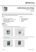 Preview for 1 page of Mercury 350.001UK User Manual