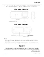 Предварительный просмотр 2 страницы Mercury 350.295UK User Manual