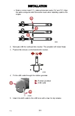 Предварительный просмотр 111 страницы Mercury 40 CT Maintenance And Installation Manual