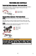 Предварительный просмотр 56 страницы Mercury 40 FourStroke Tiller Handle Operation Maintenance Warranty Installation Manual