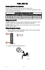 Предварительный просмотр 31 страницы Mercury 40 Marathon Operation, Maintenance & Installation Manual