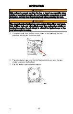 Preview for 61 page of Mercury 40 Marathon Operation, Maintenance & Installation Manual