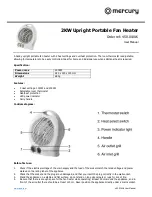 Предварительный просмотр 1 страницы Mercury 450.010UK User Manual