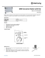 Mercury 450.016UK User Manual предпросмотр