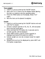 Preview for 3 page of Mercury 456.059UK User Manual