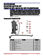 Предварительный просмотр 1 страницы Mercury 50-879150A85 Quick Start Manual