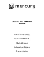 Mercury 600.006 Instruction Manual preview