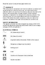 Предварительный просмотр 11 страницы Mercury 600.032 Instruction Manual