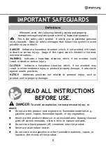 Предварительный просмотр 2 страницы Mercury 799.046UK User Manual