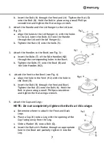 Предварительный просмотр 7 страницы Mercury 799.046UK User Manual